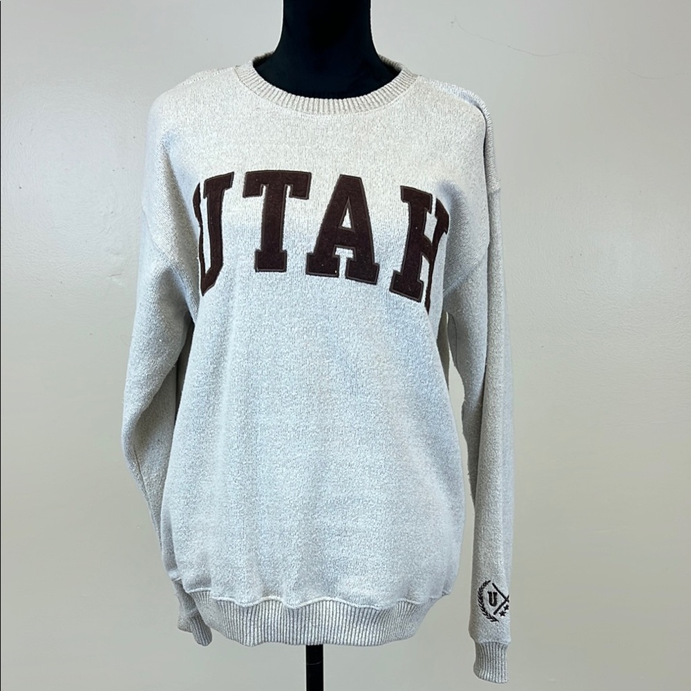 Utah Women's Cream Sweater